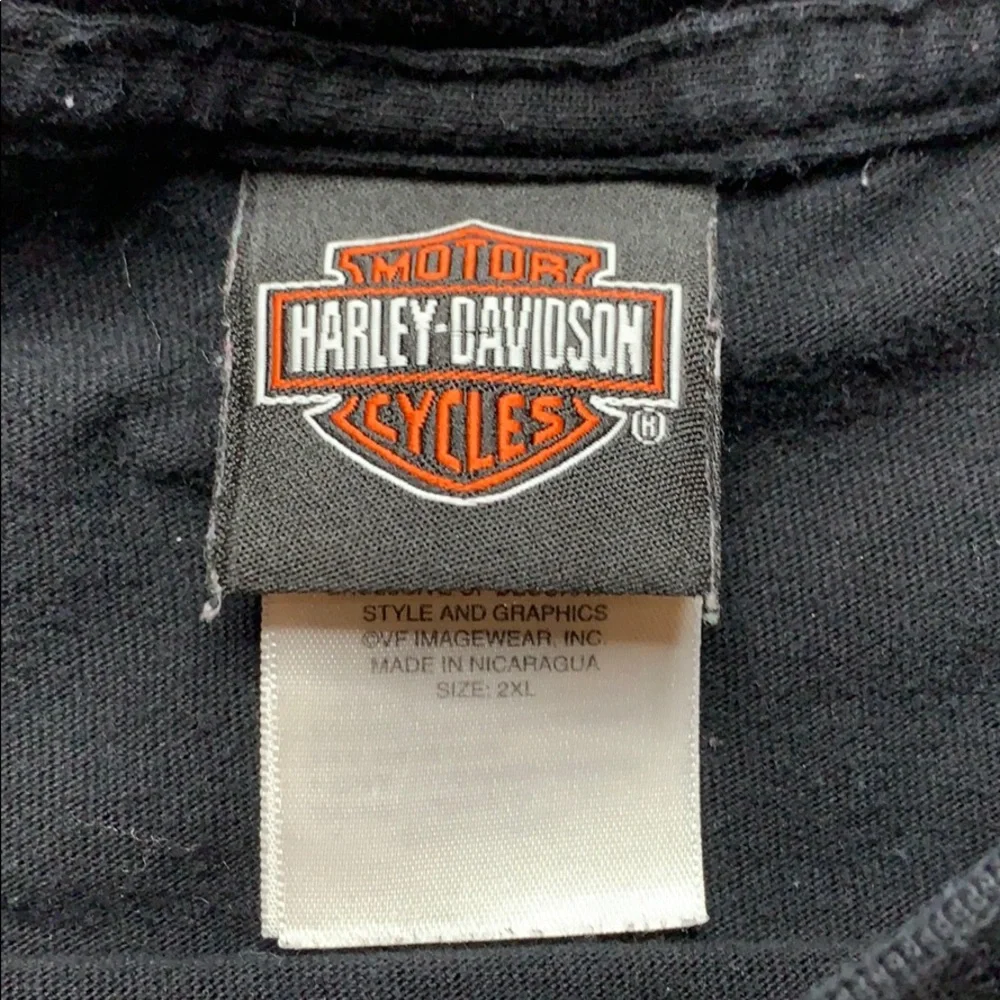 Men’s Harley Davidson TShirt LAREDO Texas 2XL